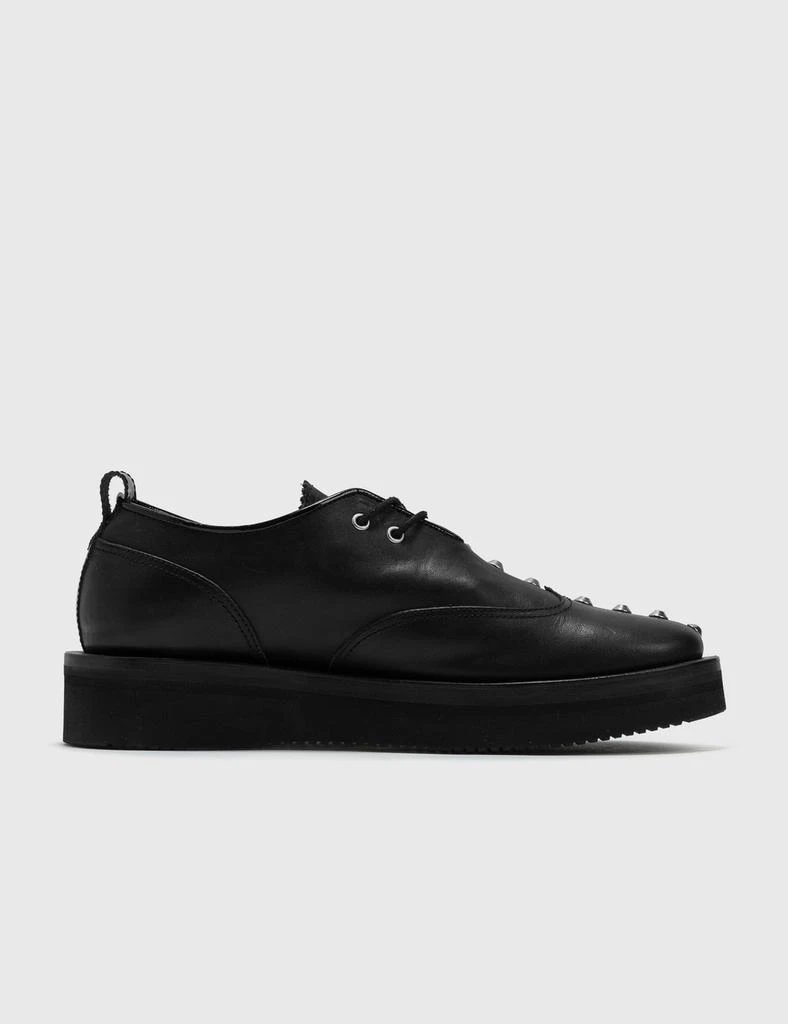 商品[二手商品] Kids Love Gaite|Kids Love Gaite Black Studs Leather Shoe,价格¥1688,第2张图片详细描述