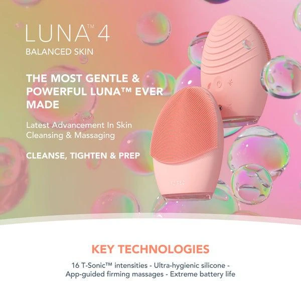 商品Foreo|FOREO LUNA 4 Smart Facial Cleansing and Firming Massage Device - Balanced Skin,价格¥2277,第2张图片详细描述