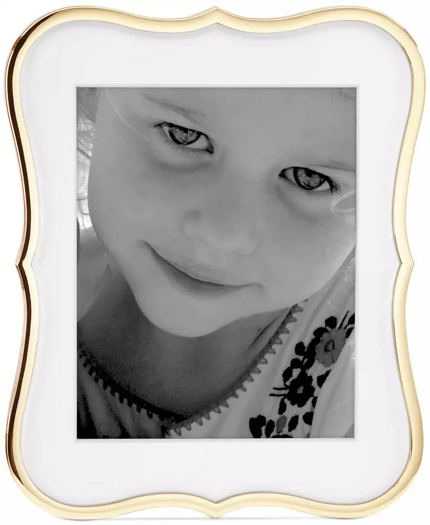 商品Kate Spade|new york Crown Point Collection Gold-Plated 8" x 10" Frame,价格¥751,第1张图片