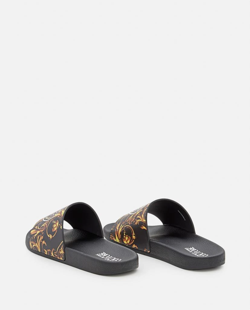 商品Versace|BAROQUE PRINT RUBBER SLIDES,价格¥635,第3张图片详细描述