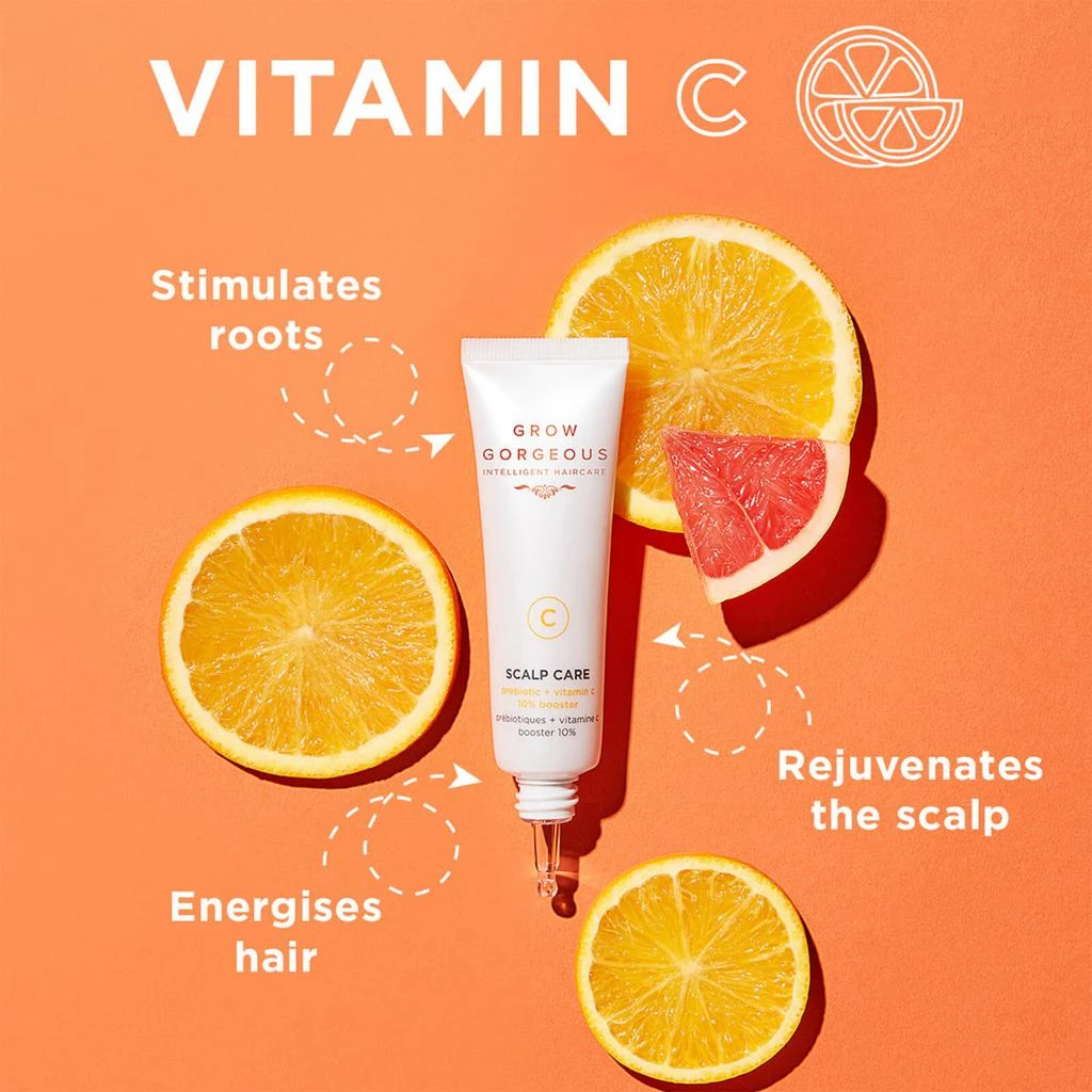 商品Grow Gorgeous|Scalp Care Stimulating Vitamin C 10% Booster + Prebiotic,价格¥114,第3张图片详细描述