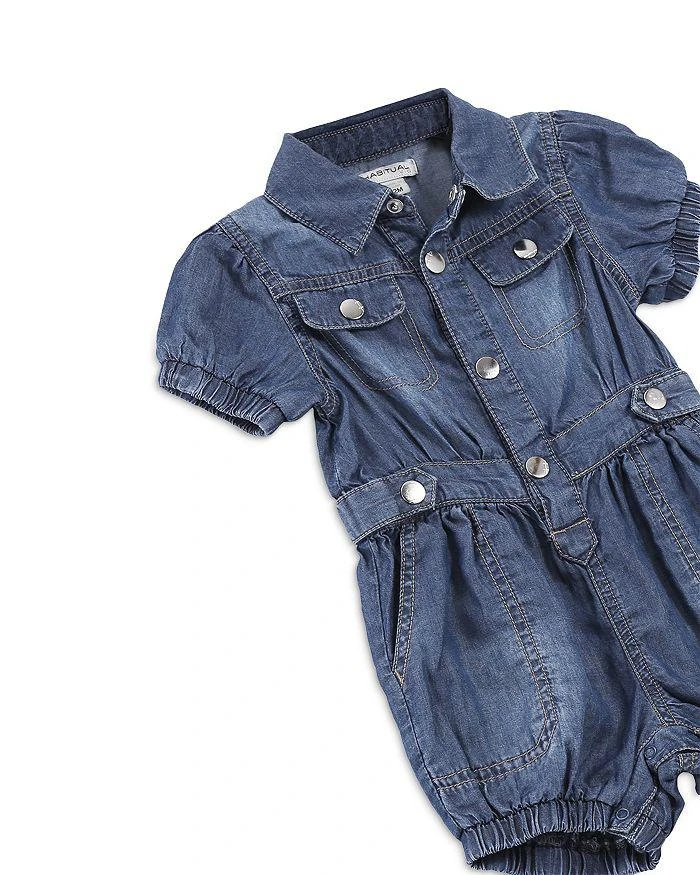 商品Habitual|Girls' Utility Romper - Baby,价格¥112,第3张图片详细描述