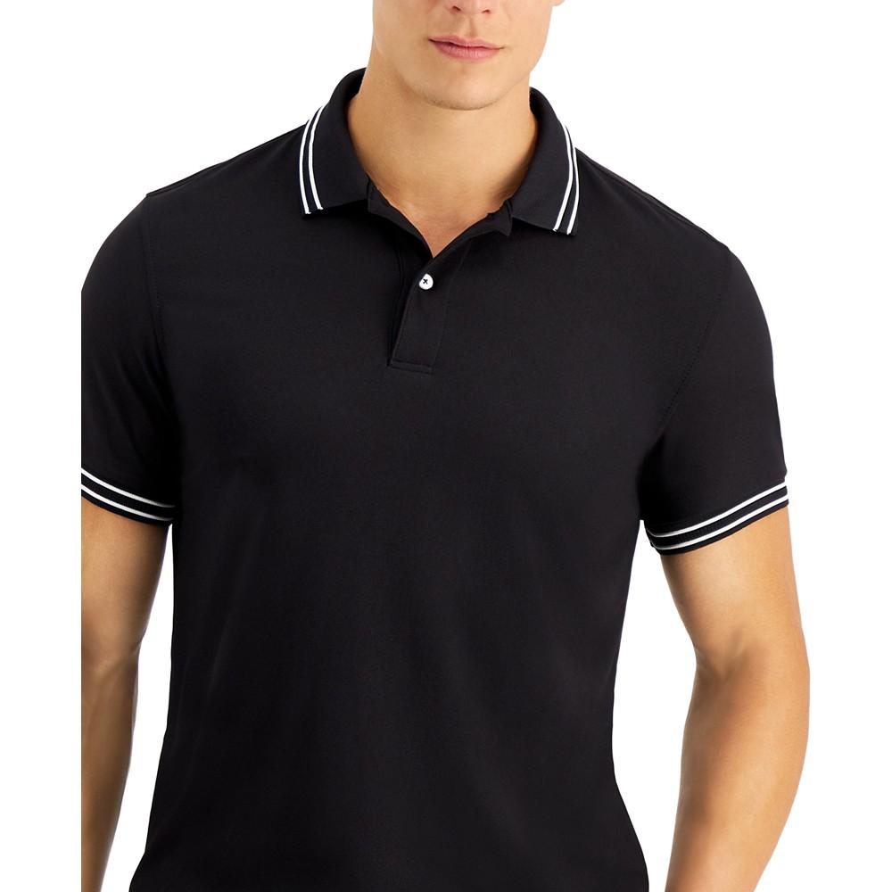 Men's Performance Stripe Polo, Created for Macy's商品第3张图片规格展示