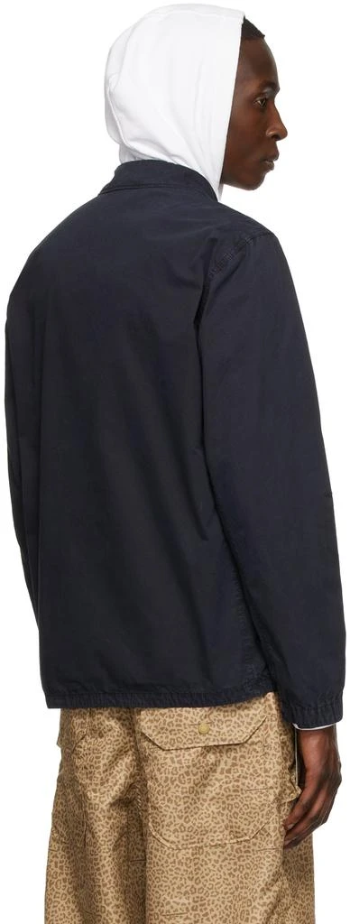 商品Stone Island|Navy Old Effect Overshirt Jacket,价格¥1860,第3张图片详细描述