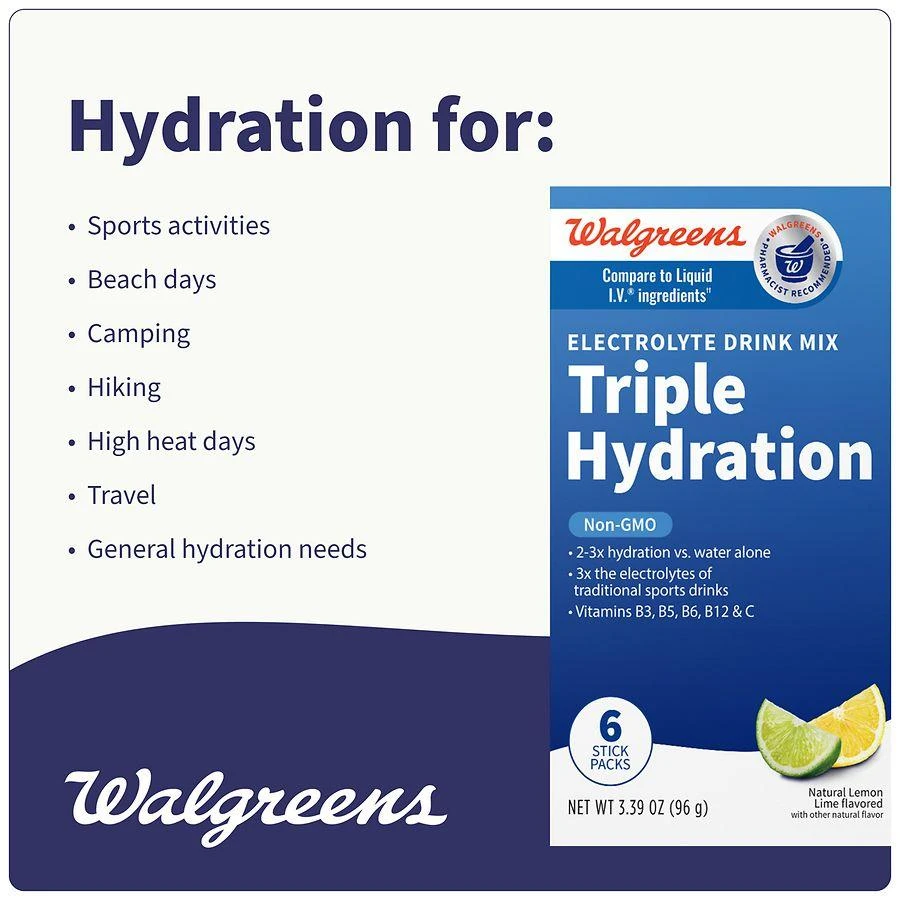 Electrolyte Drink Mix Triple Hydration 商品