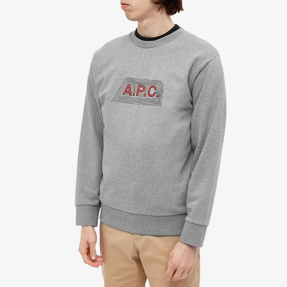 商品A.P.C.|A.P.C. James Logo Crew Sweat,价格¥954,第3张图片详细描述