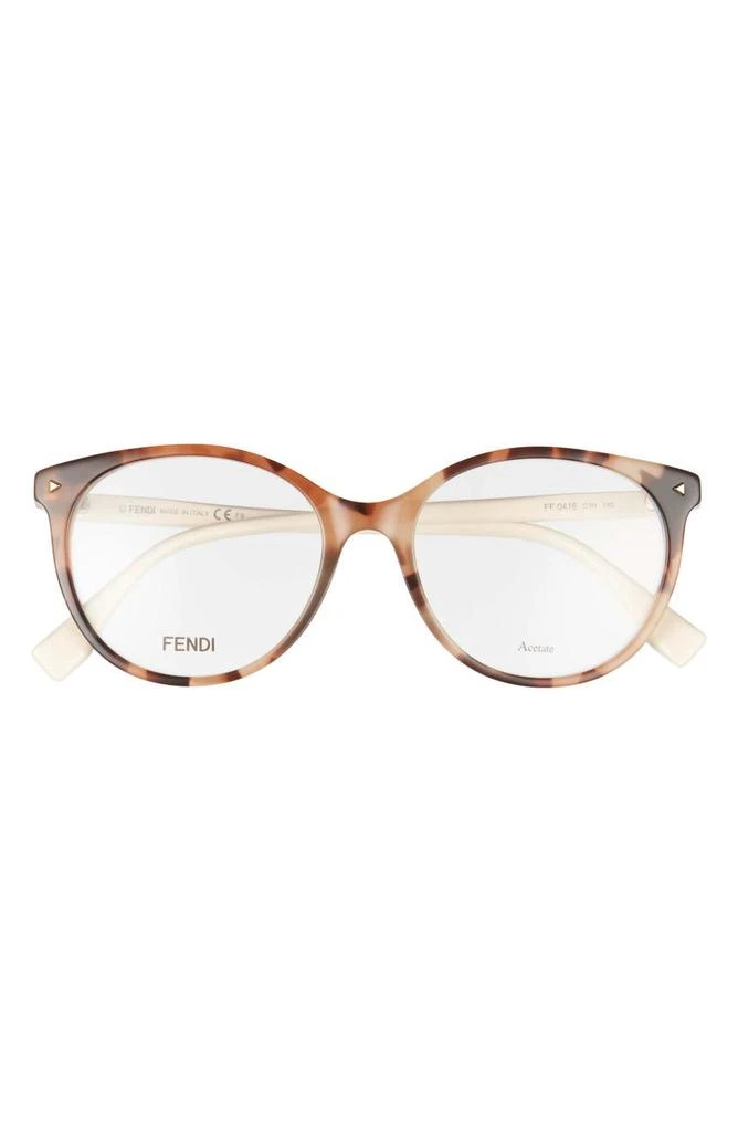 商品Fendi|52mm Round Optical Frames,价格¥816,第1张图片