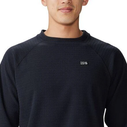 商品Mountain Hardwear|Summit Grid Long-Sleeve Crew - Men's,价格¥620,第4张图片详细描述