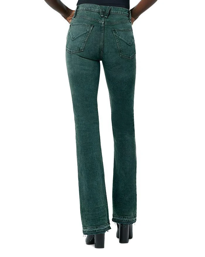 商品Hudson|Faye Ultra High Rise Flare Jeans in Overdye,价格¥594,第2张图片详细描述