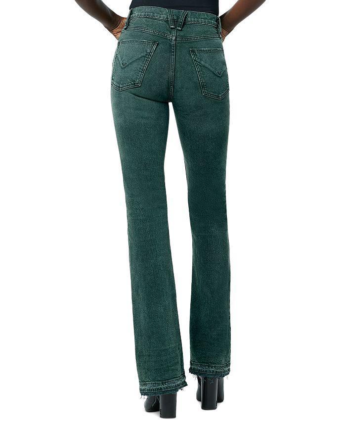 商品Hudson|Faye Ultra High Rise Flare Jeans in Overdye,价格¥1972,第4张图片详细描述
