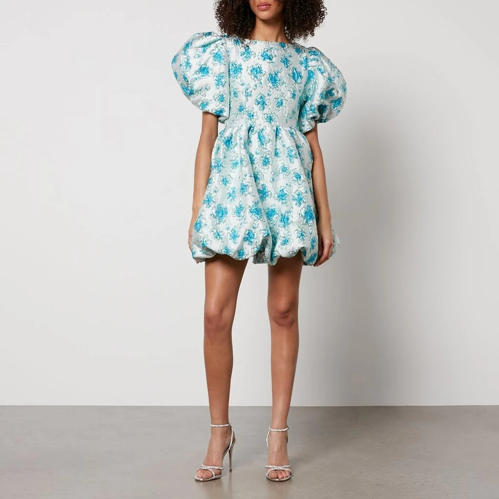 商品Sister Jane|Sister Jane Showcase Metallic Floral-Jacquard Mini Dress,价格¥626,第3张图片详细描述