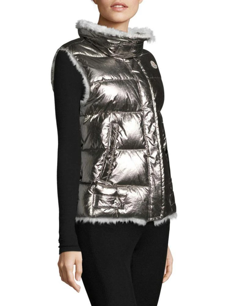 商品Moncler|Kerria Fur-Trimmed Vest,价格¥13124,第3张图片详细描述