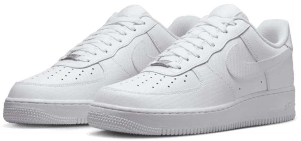 商品NIKE|Air Force 1 Low '07 LV8 White Carbon Fiber,价格¥1101,第3张图片详细描述
