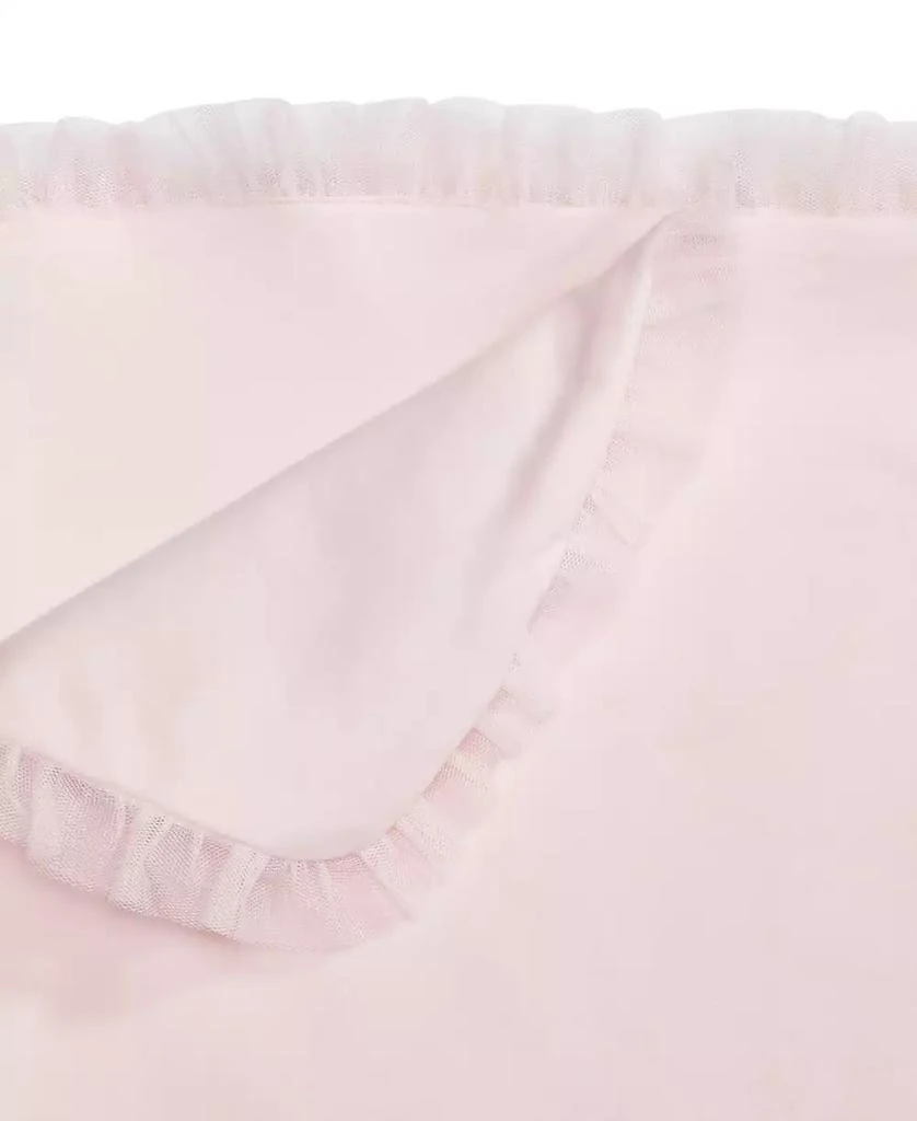 商品First Impressions|Baby Girls Tulle Trim Blanket, Created for Macy's,价格¥79,第2张图片详细描述