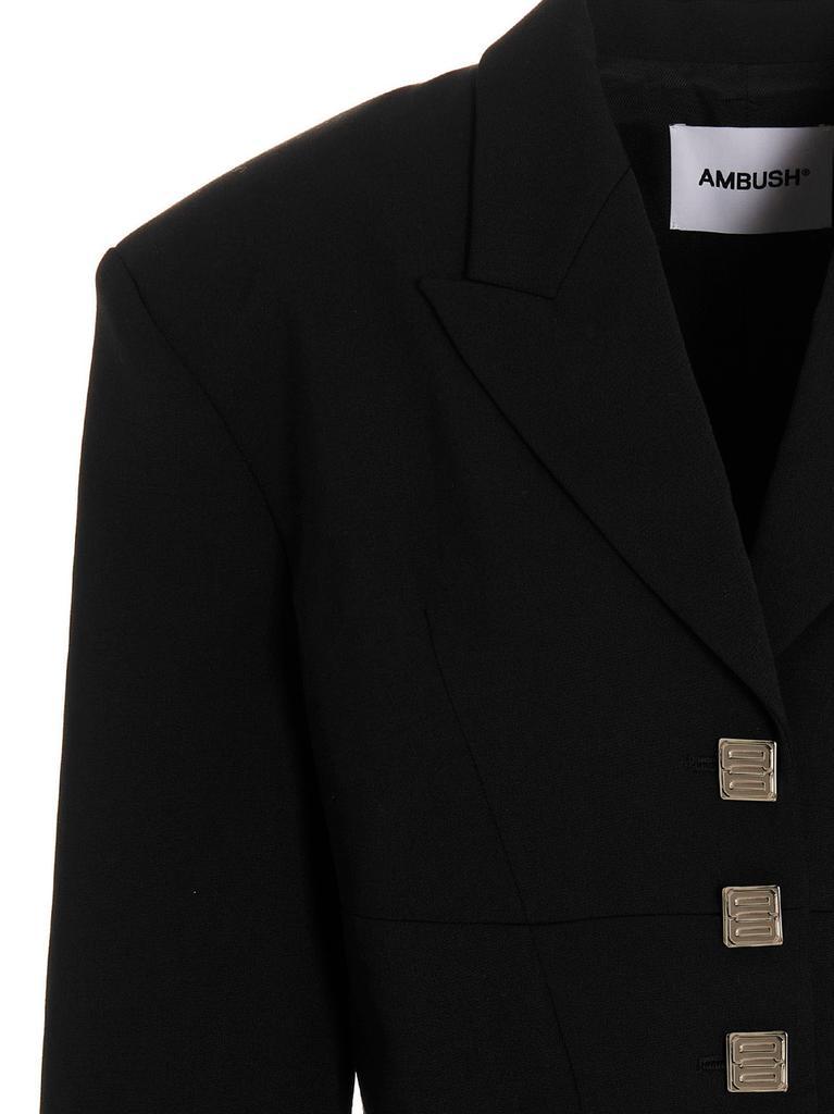 商品Ambush|Padded shoulders cropped blazer,价格¥5814,第5张图片详细描述