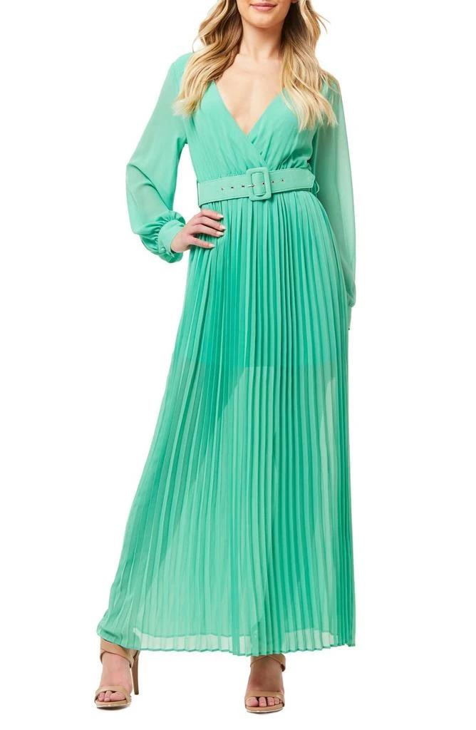 商品Love by Design|Long Sleeve Pleated Maxi Dress,价格¥272,第1张图片