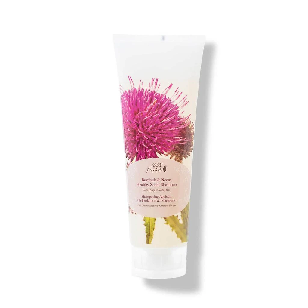 商品100% Pure|100% Pure Healthy Scalp Shampoo - Burdock and Neem,价格¥199,第1张图片