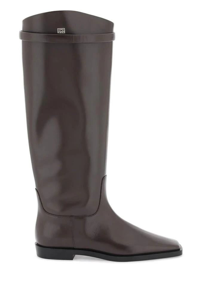 商品Totême|Leather riding boot,价格¥3934,第1张图片