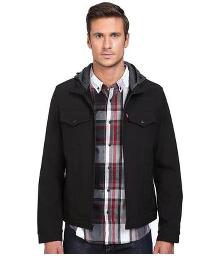 商品Levi's|Stand Collar Two-Pocket Hoodie,价格¥576,第1张图片