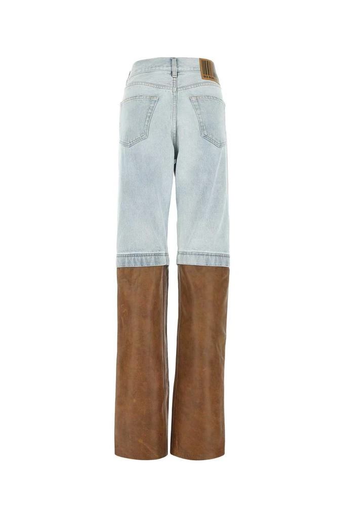 商品VTMNTS|VTMNTS Two-Toned Panelled Jeans,价格¥9692,第2张图片详细描述