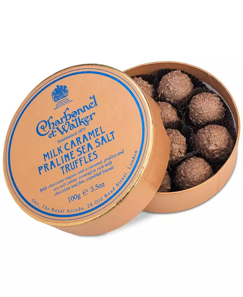 商品Charbonnel et Walker|Caramel Praline  Sea Salt  Truffles,价格¥224,第1张图片