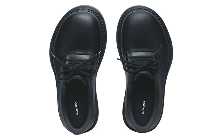 商品[国内直发] Balenciaga|巴黎世家 Steroid EVA 时尚系带 德比鞋 男款 黑色,价格¥5125,第5张图片详细描述