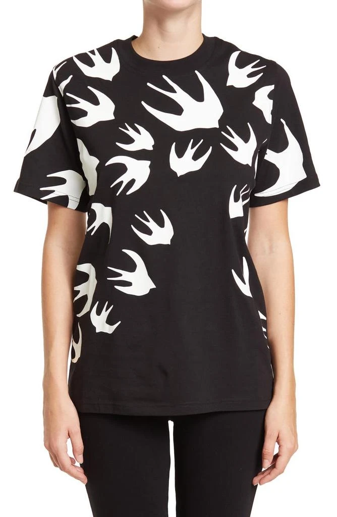 商品Alexander McQueen|BY ALEXANDER MCQUEEN Printed T-Shirt,价格¥909,第1张图片