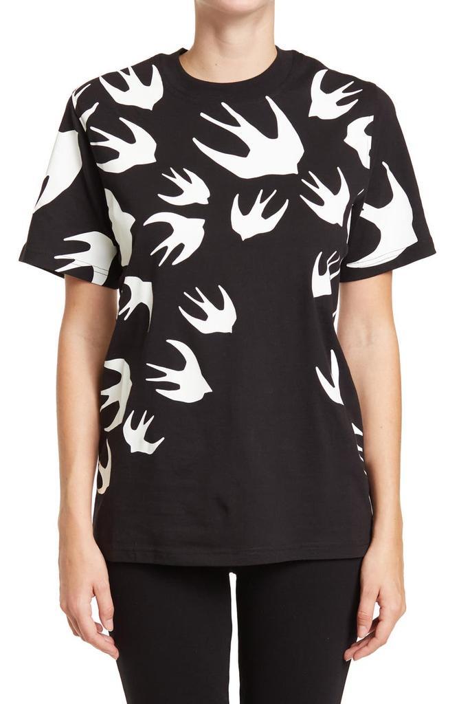 商品Alexander McQueen|BY ALEXANDER MCQUEEN Printed T-Shirt,价格¥892,第1张图片