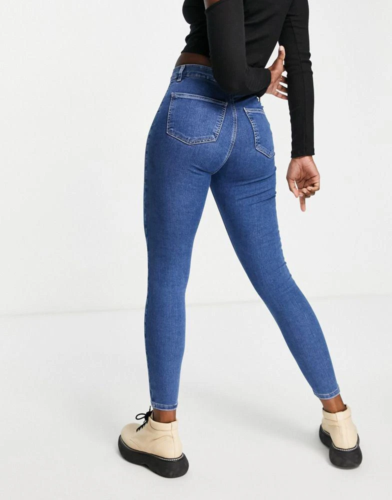 商品Topshop|Topshop Joni jean in mid blue,价格¥214,第2张图片详细描述