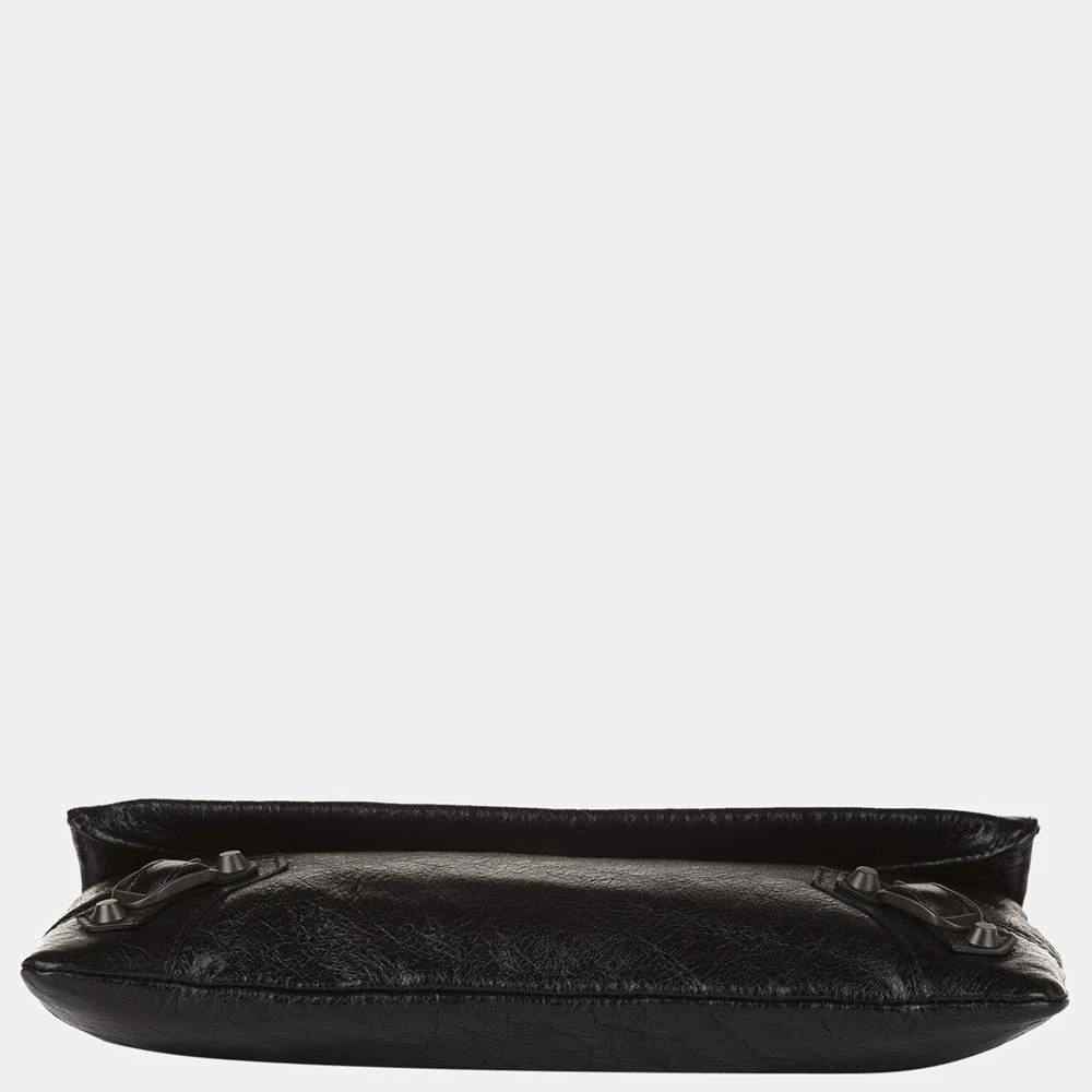 商品[二手商品] Balenciaga|Balenciaga Black Motocross Classic Envelope Crossbody Bag ,价格¥4352,第4张图片详细描述