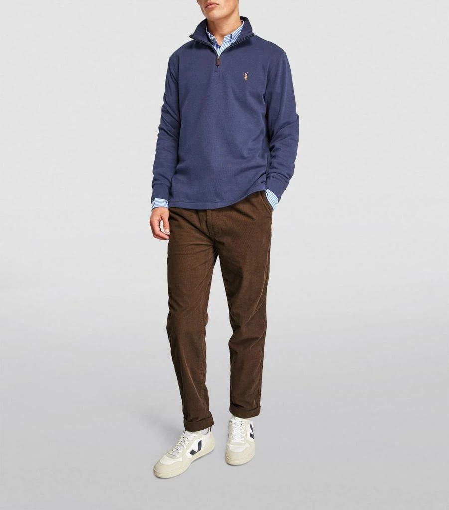 商品Ralph Lauren|Polo Pony Half-Zip Sweatshirt,价格¥1420,第2张图片详细描述