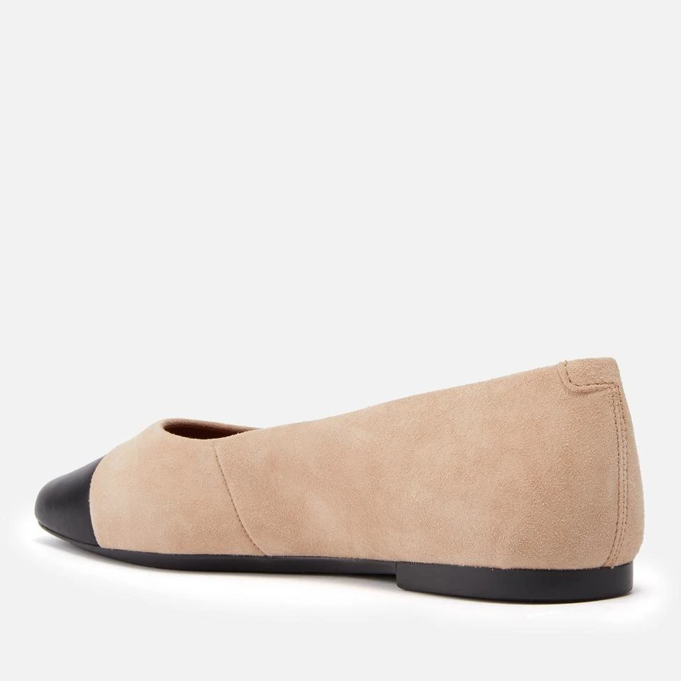 商品Vagabond|VAGABOND WOMEN'S JOLIN SUEDE AND LEATHER BALLET FLATS,价格¥892,第3张图片详细描述