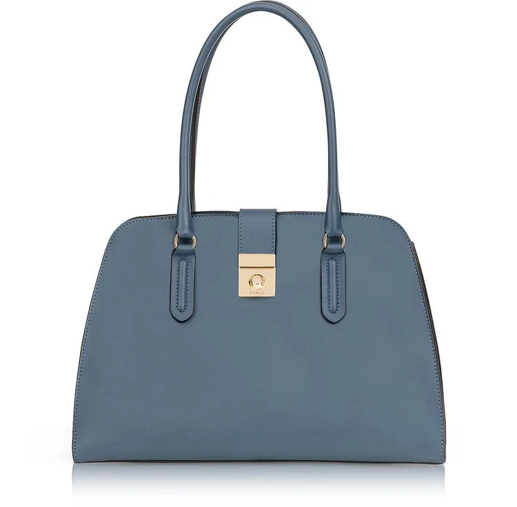 商品Furla|Avio Scuro Milano 中号皮革手提包,价格¥2126,第1张图片
