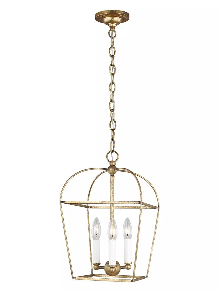 商品Chapman & Myers|Visual Comfort Studio Stonington Mini Lantern,价格¥2231,第1张图片