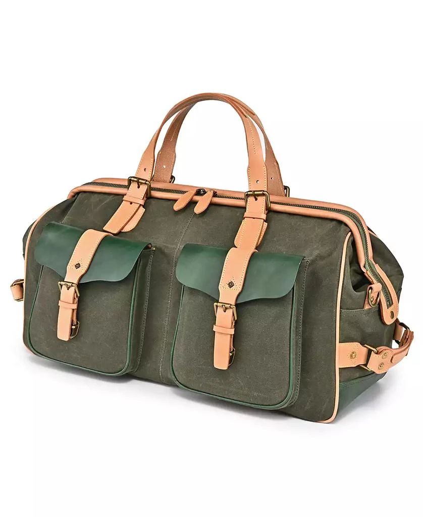 商品OLD TREND|Women's Waxed Cotton Canvas Speedwell Travel Bag,价格¥2483,第4张图片详细描述