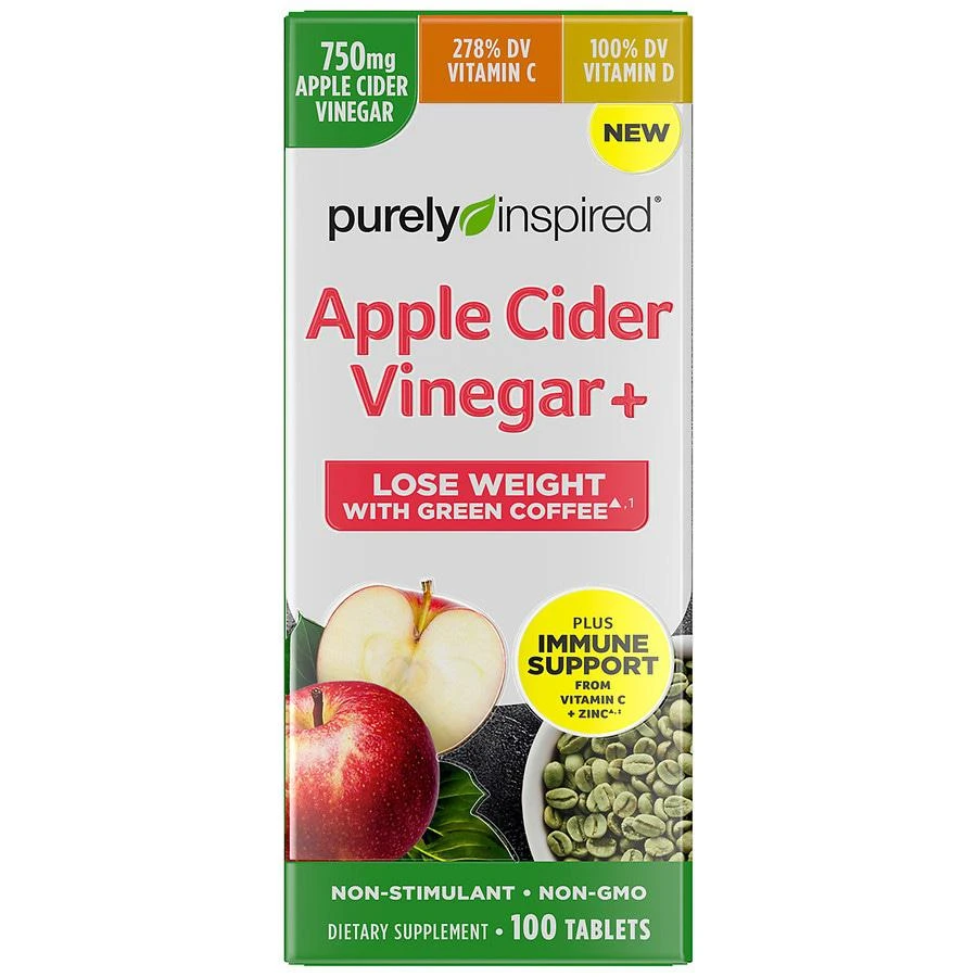 商品Purely Inspired|Apple Cider Vinegar + Immune Support,价格¥119,第1张图片
