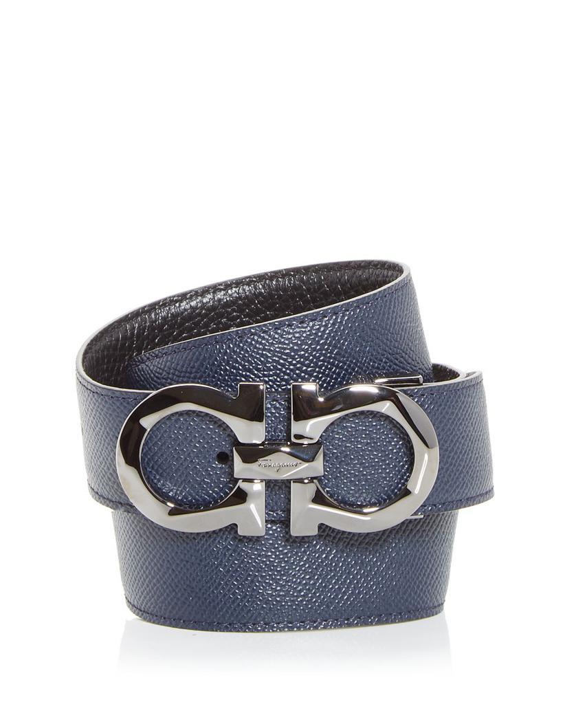 商品Salvatore Ferragamo|Men's Double Gancini Reversible Leather Belt,价格¥4255,第1张图片
