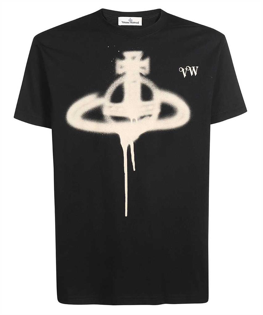 Vivienne Westwood SPRAY ORB CLASSIC T-shirt商品第1张图片规格展示
