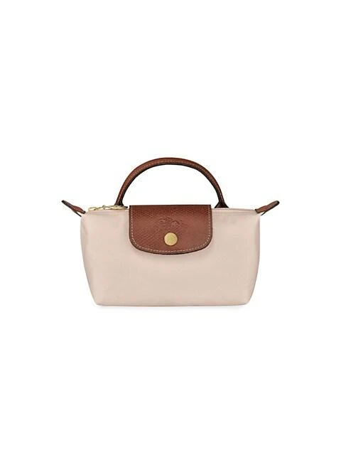 商品Longchamp|龙骧mini饺子包 白色,价格¥640,第1张图片