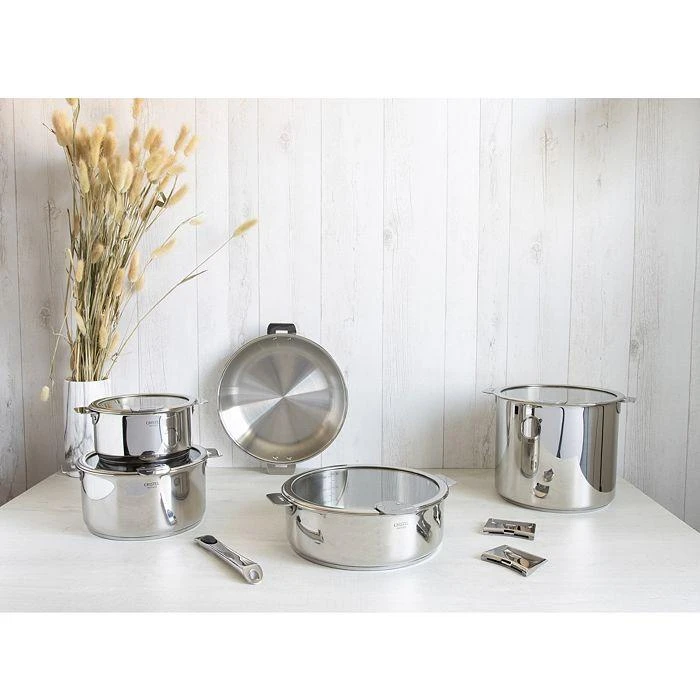 商品Cristel|Casteline Tech 12-Piece Cookware Set - Bloomingdale's Exclusive!,价格¥7397,第4张图片详细描述