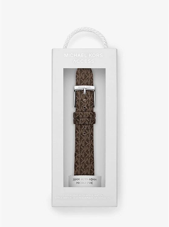 商品Michael Kors|Logo Strap For Apple Watch®,价格¥366,第3张图片详细描述