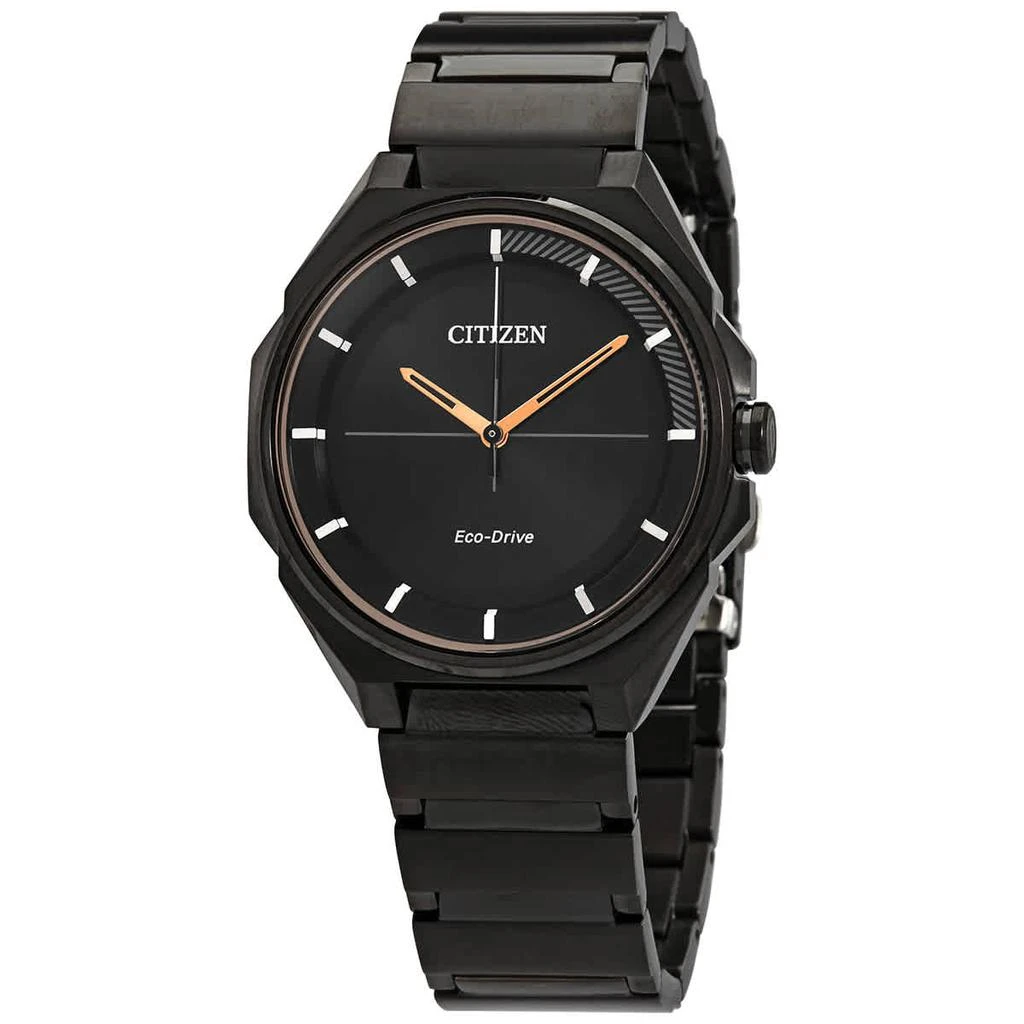 商品Citizen|Citizen Black Dial Black Ion-plated Mens Watch BJ6535-51E,价格¥1413,第1张图片