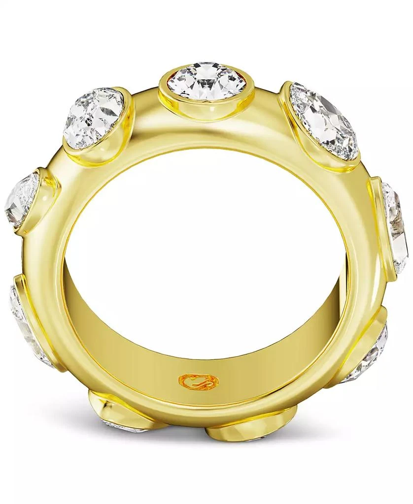 商品Swarovski|Gold-Tone Mixed Crystal Statement Band Ring,价格¥969,第4张图片详细描述