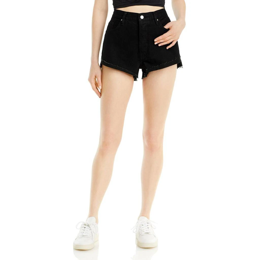 商品FRAME|Frame Womens Front Cuff Distressed Shorts,价格¥231,第1张图片