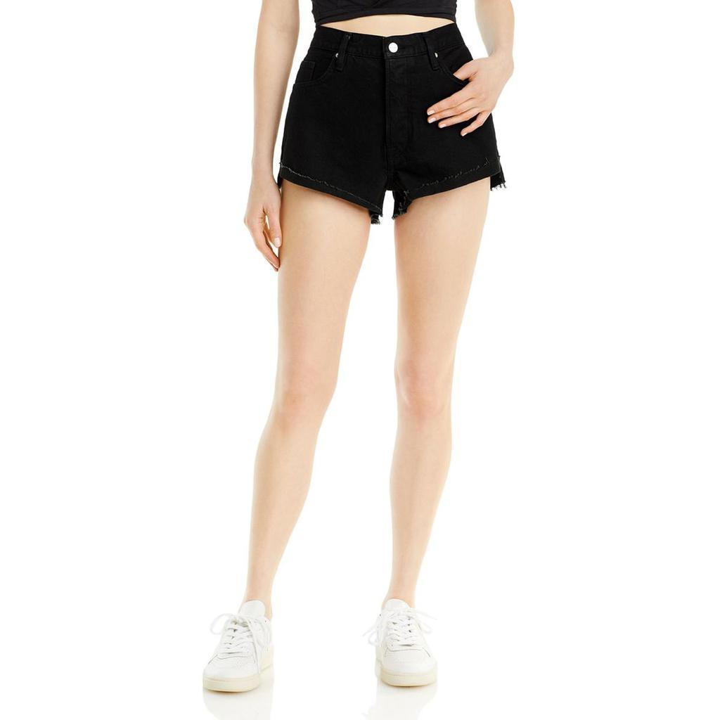 商品FRAME|Frame Womens Front Cuff Distressed Shorts,价格¥165,第1张图片