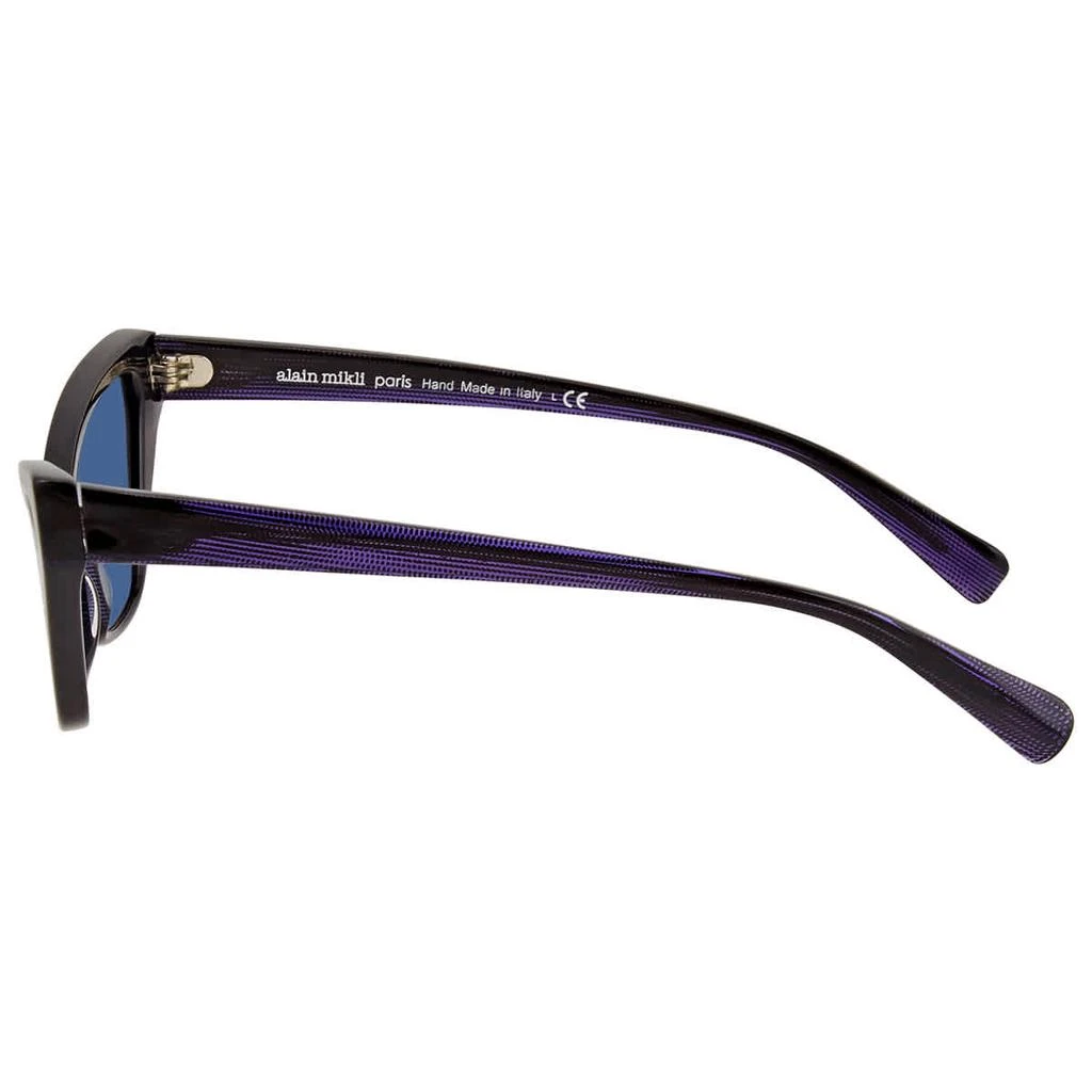 商品ALAIN MIKLI|Alain Mikli Dark Blue Cat Eye Ladies Sunglasses A05036 005/8057,价格¥591,第3张图片详细描述