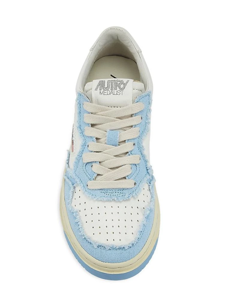 商品Autry|Medalist Mixed Media Low-Top Sneakers,价格¥1675,第5张图片详细描述