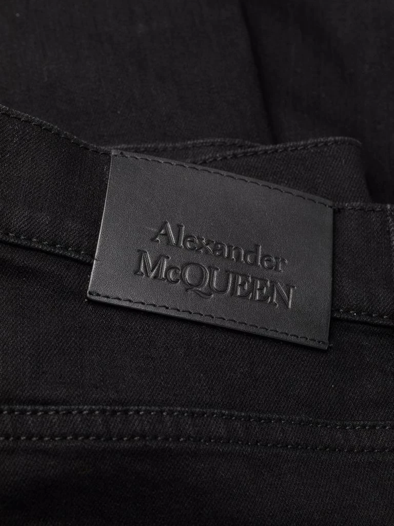 商品Alexander McQueen|ALEXANDER MCQUEEN Cotton denim jeans,价格¥2446,第5张图片详细描述