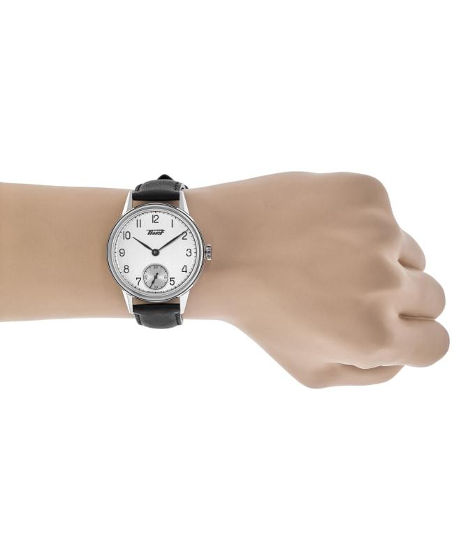 Tissot Heritage Petite Second Silver Dial Black Leather Strap Men's Watch T119.405.16.037.00商品第4张图片规格展示