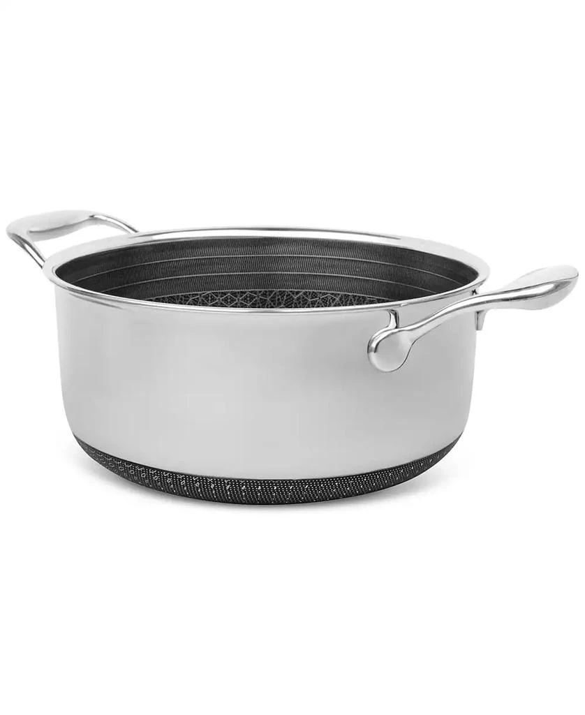商品Livwell|DiamondClad 6-Qt. Hybrid Nonstick Stainless Steel Pot and Lid,价格¥1206,第3张图片详细描述